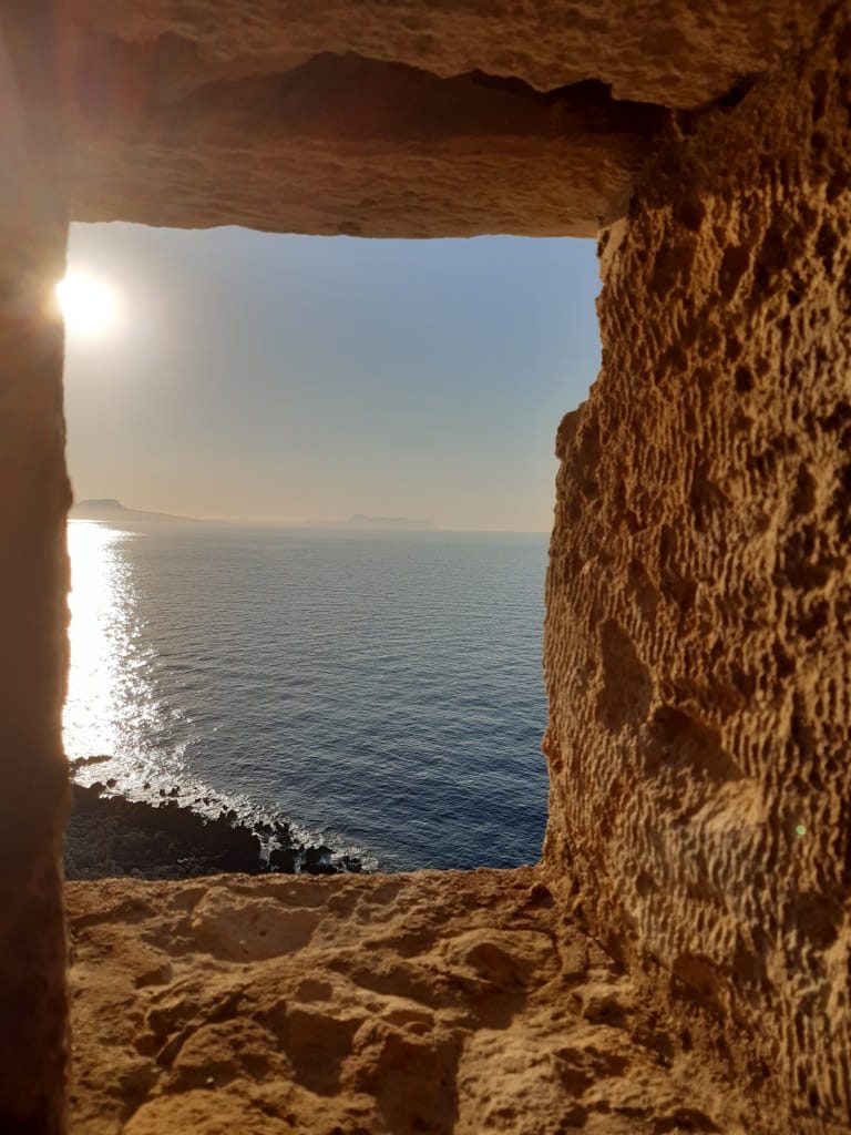 Crete Sunset and Sea