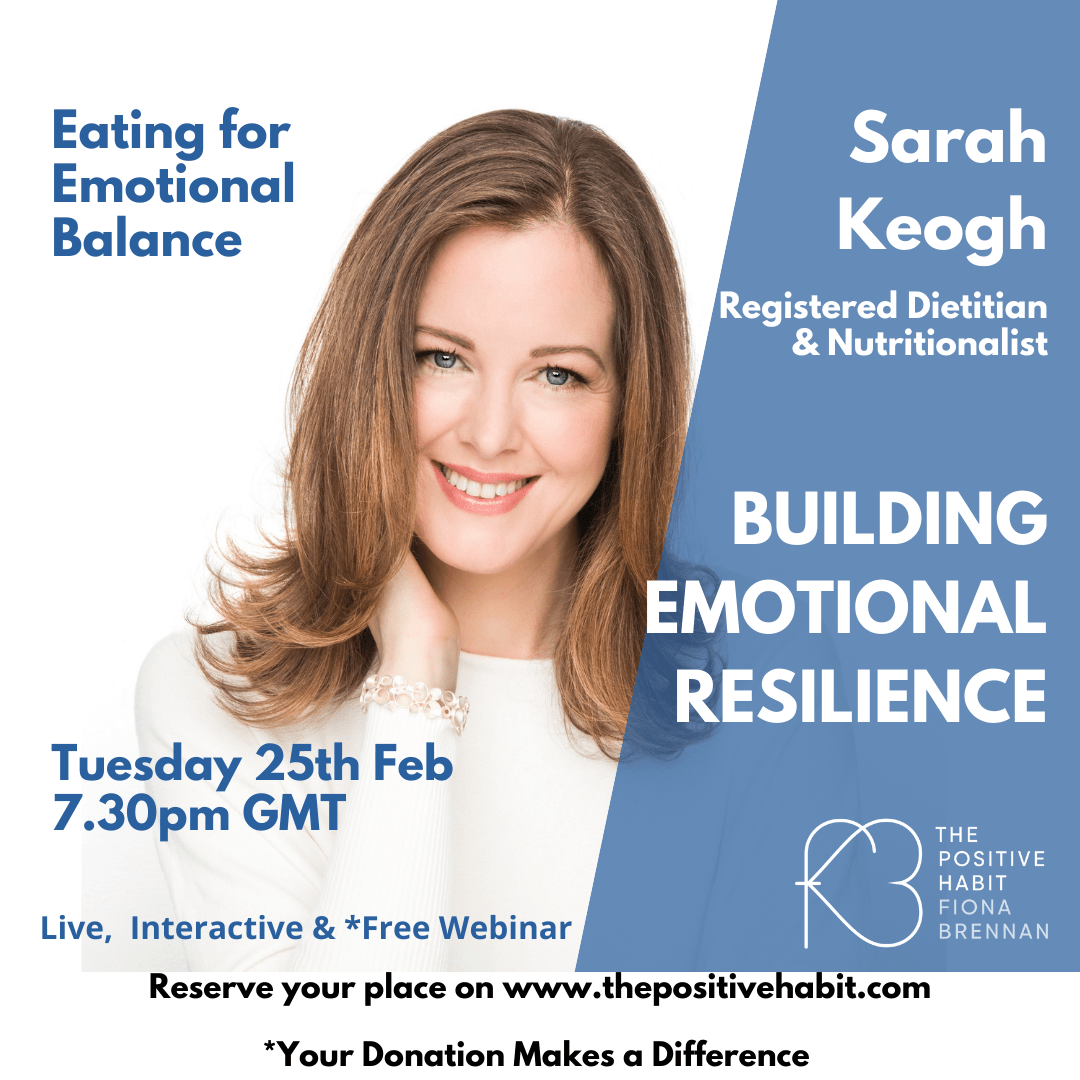 Sarah Keogh on Building Emotional Resilience webinar