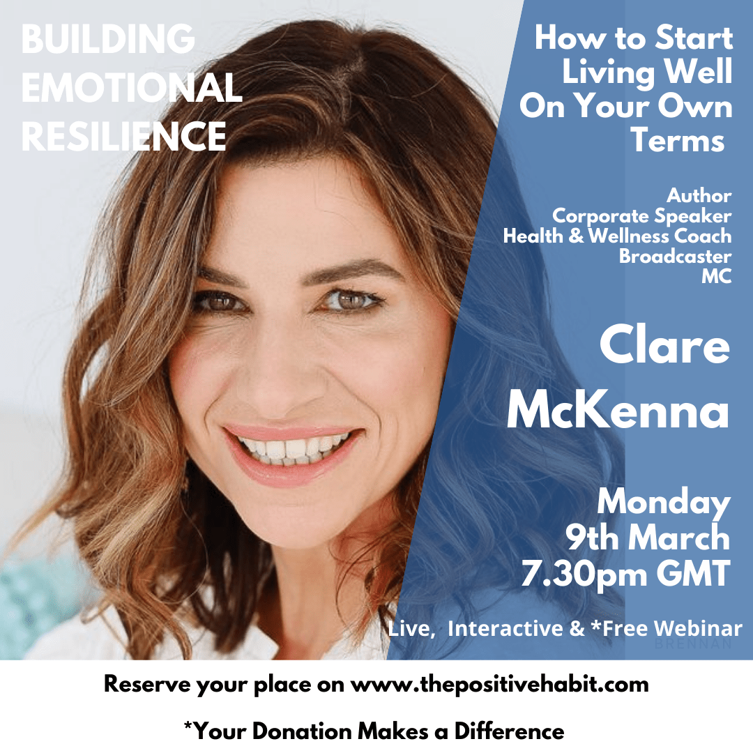 Sarah Keogh on Building Emotional Resilience webinar