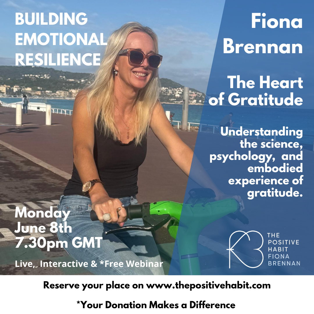Sarah Keogh on Building Emotional Resilience webinar